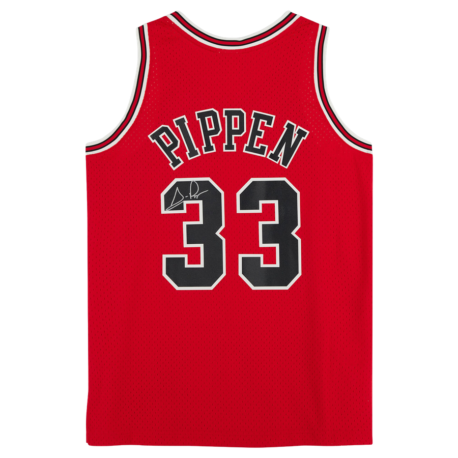 Scottie Pippen Chicago Bulls Autographed Mitchell & Ness 1997-1998 Swingman Jersey