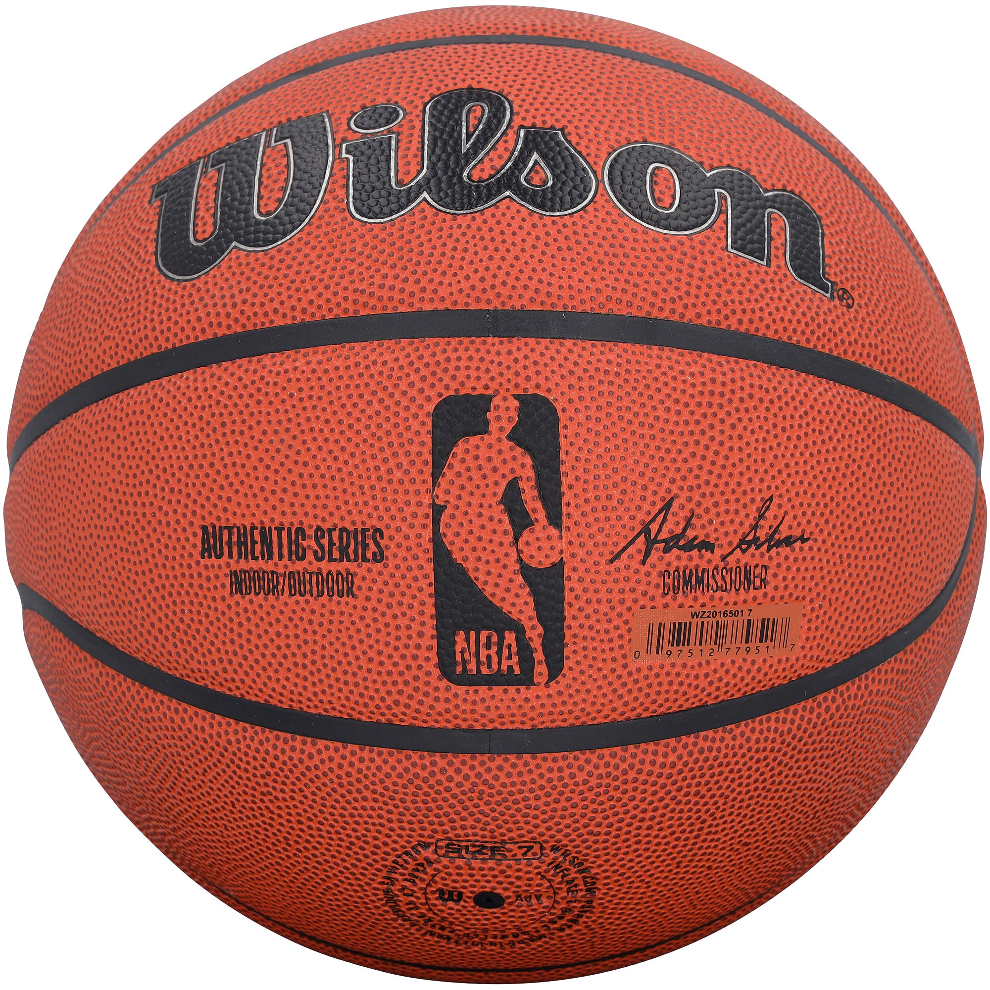 Scottie Pippen Chicago Bulls Autographed Wilson Authentic Series Indoor/Outdoor Basketball with "HOF 10" Inscription