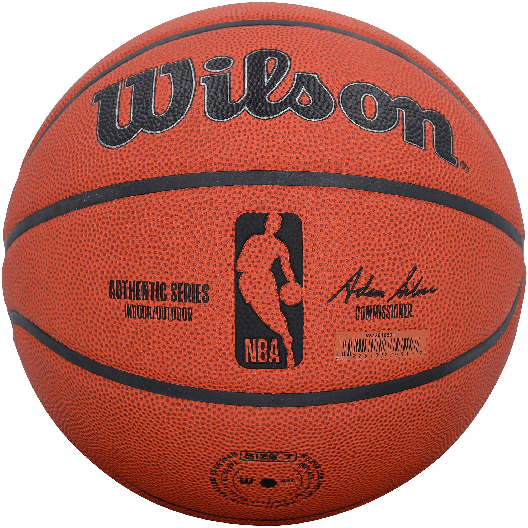 Scottie Pippen Chicago Bulls Autographed Wilson Authentic Series Indoor/Outdoor Basketball