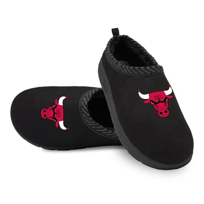 Chicago Bulls ISlide Unisex Primary Logo Mission Slippers - Black
