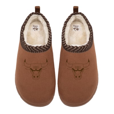 Chicago Bulls ISlide Unisex Tonal Logo Mission Slippers - Tan

