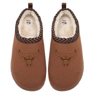 Chicago Bulls ISlide Unisex Tonal Logo Mission Slippers - Tan
