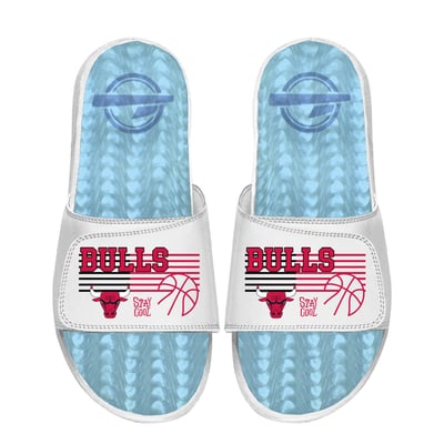 Chicago Bulls ISlide x Staycool Unisex Collage Gel Slide Sandals