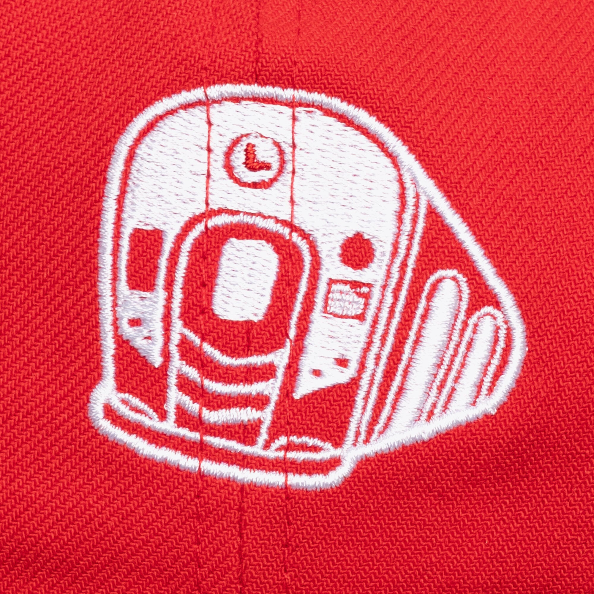 Casquette unisexe Mitchell & Ness rouge Chicago Bulls Downtown Doodle Pro