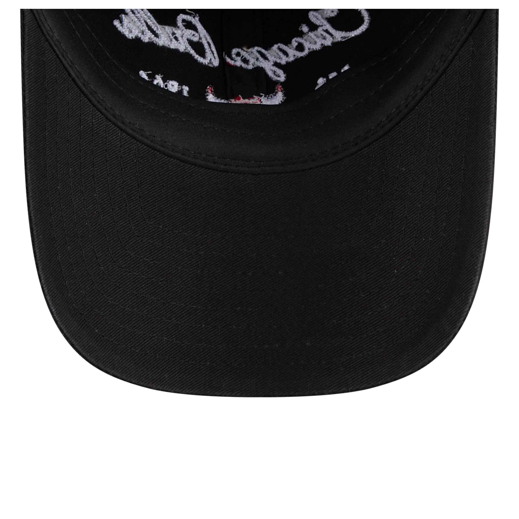 Women's New Era Black Chicago Bulls Script Casual Classic Adjustable Hat