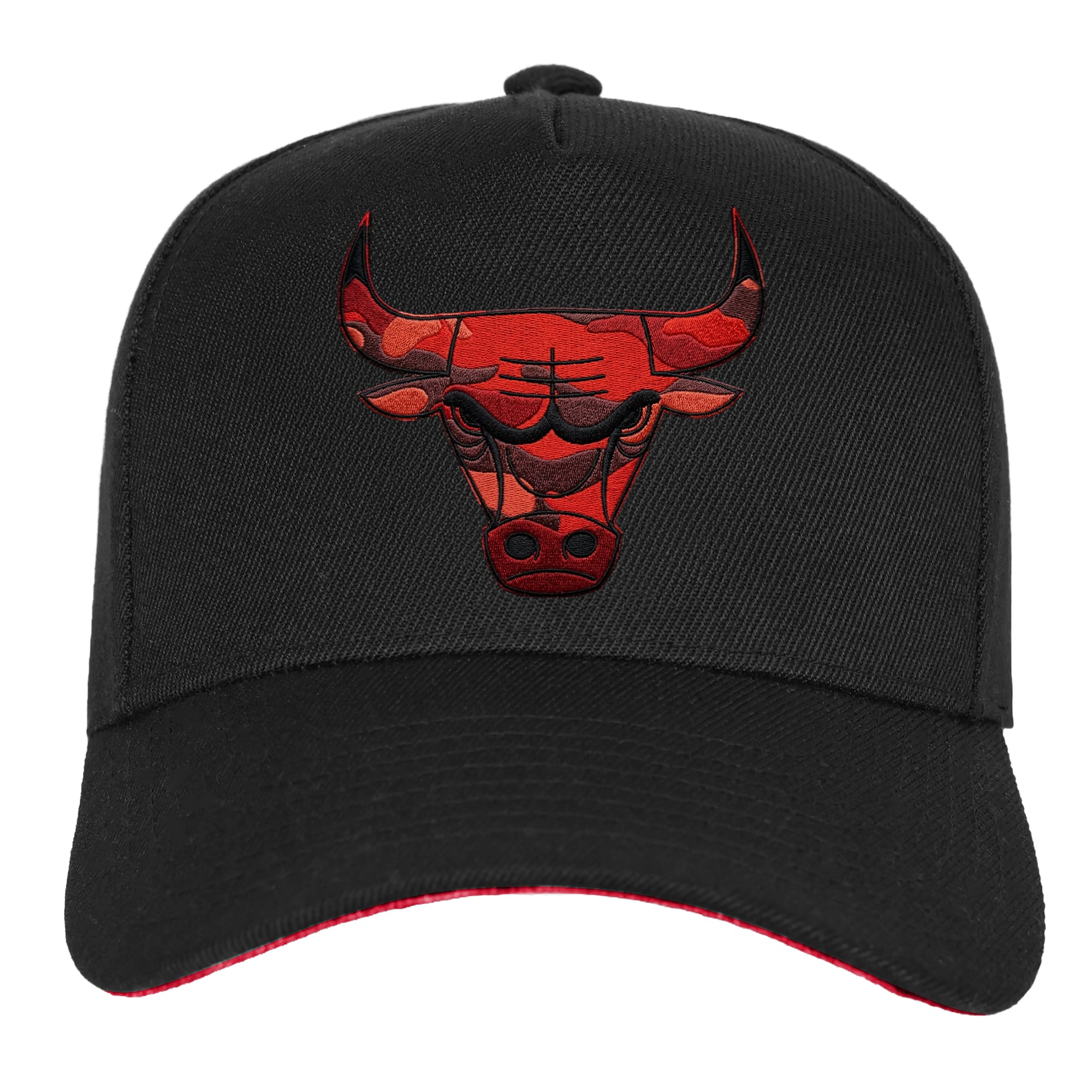 Youth Mitchell & Ness  Black Chicago Bulls 404 Club Camo Pro Pinch Snapback Hat