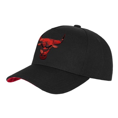  Chicago Bulls Mitchell & Ness Youth 404 Club Camo Pro Pinch Snapback Hat - Black