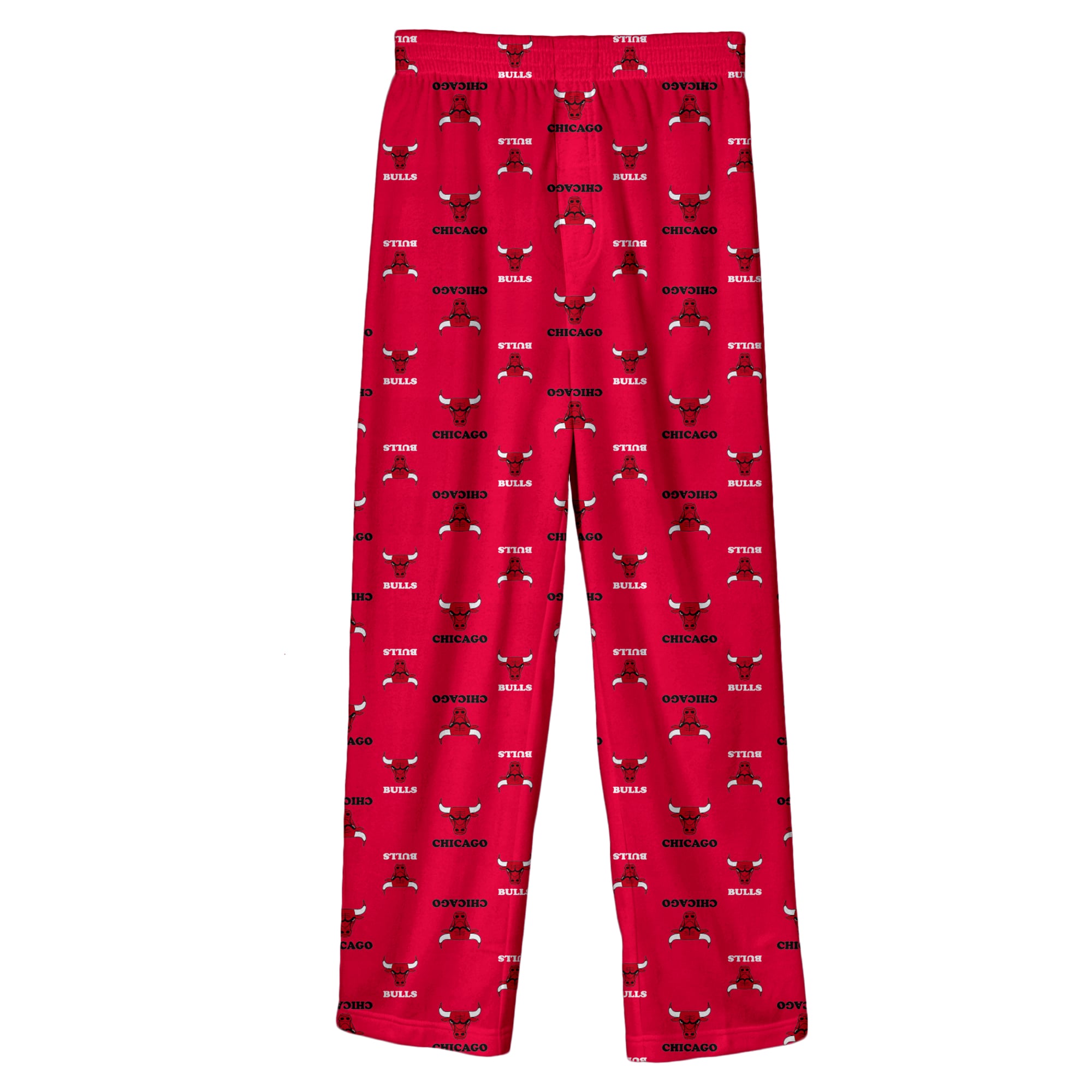 Pantalon de pyjama imprimé rouge Chicago Bulls pour jeunes la marque Outerstuff