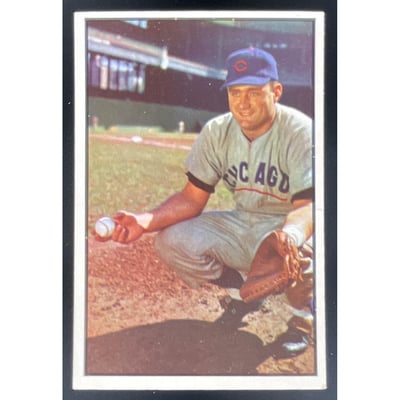 1953 Bowman Color #7 Harry Chiti RC