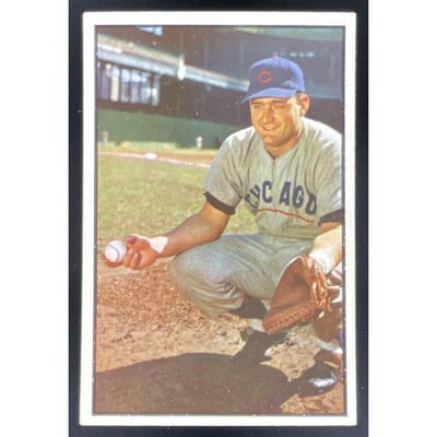 1953 Bowman Color #7 Harry Chiti RC