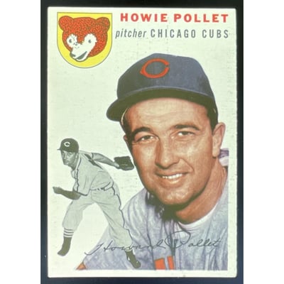 1954 Topps #89 Howie Pollet