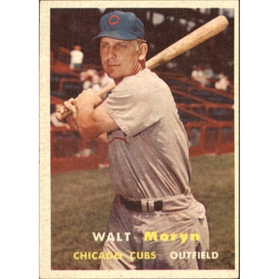 1957 Topps #16 Walt Moryn