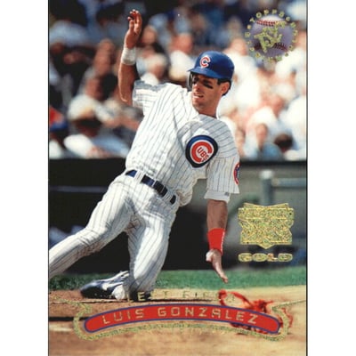 1996 Stadium Club Extreme Players Gold #101 Luis Gonzalez
