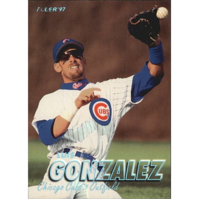 1997 Fleer Tiffany #275 Luis Gonzalez