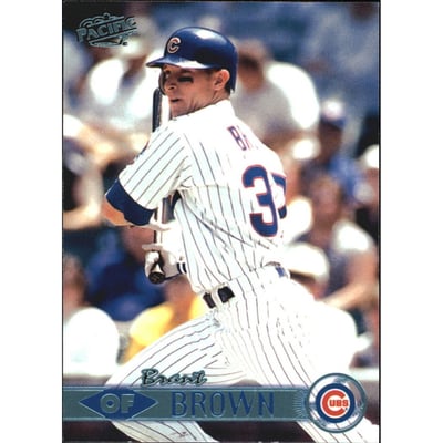 1999 Pacific Platinum Blue #81 Brant Brown