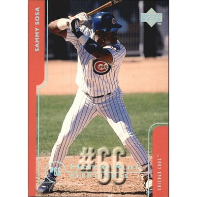 1999 Upper Deck Challengers for 70 Challengers Edition #66 Sammy Sosa HRH