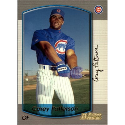 2000 Bowman Gold #400 Corey Patterson