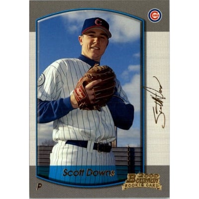 2000 Bowman Gold #411 Scott Downs