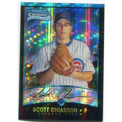 2001 Bowman Chrome X-Fractors #330 Scott Chiasson