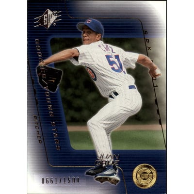 2001 SPx #188 Juan Cruz YS RC