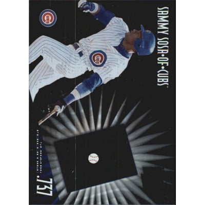 2002 Donruss Best of Fan Club Pure Power #PP1 Sammy Sosa