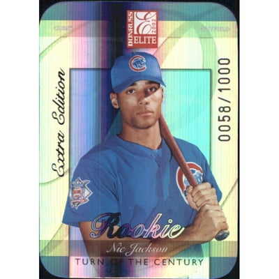 2002 Donruss Elite Turn of the Century #257 Nic Jackson/100*
