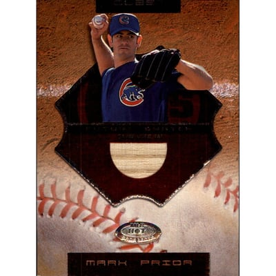 2002 Hot Prospects #83 Mark Prior FS Bat