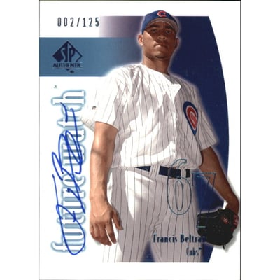 2002 SP Authentic Limited #141 Francis Beltran FW AU