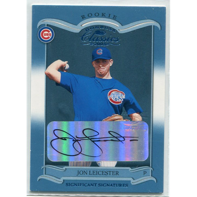 2003 Donruss Classics Significant Signatures #185 John Leicester ROO/500