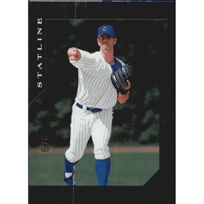2003 Donruss Team Heroes Stat Line #115 Mark Prior/6