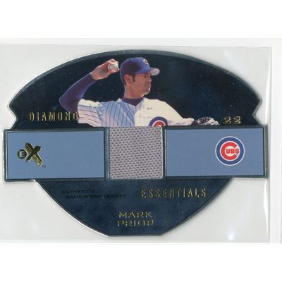 2003 E-X Diamond Essentials Game Jersey 145 #MP Mark Prior