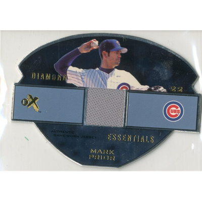 2003 E-X Diamond Essentials Game Jersey 245 #MP Mark Prior