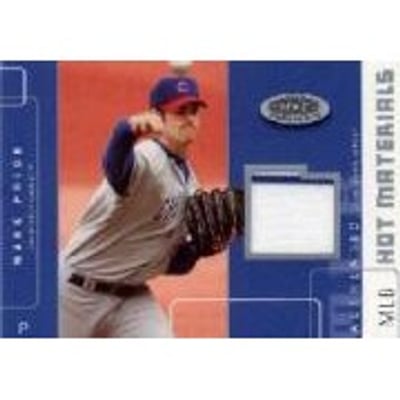 2003 Hot Prospects MLB Hot Materials #MPR Mark Prior Jsy