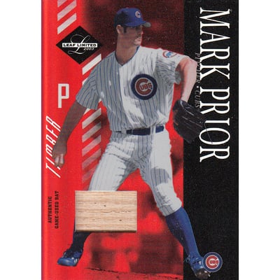 2003 Leaf Limited Timber #44 Mark Prior H