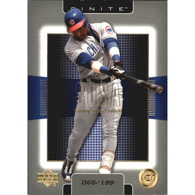 2003 Upper Deck Finite Gold #23 Sammy Sosa