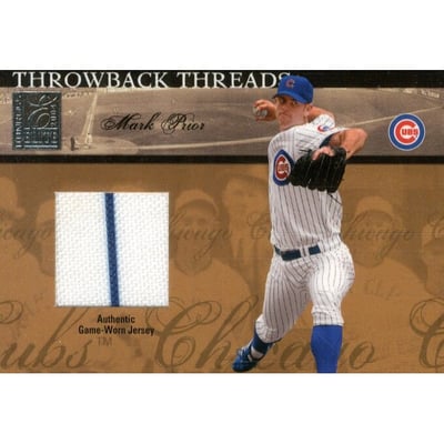 2004 Donruss Elite Throwback Threads #13 Mark Prior/150