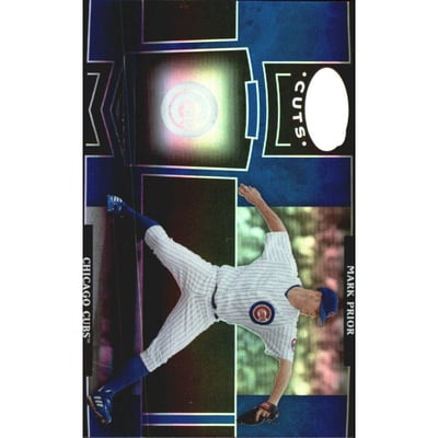 2004 Leaf Certified Cuts Marble Blue #40 Mark Prior