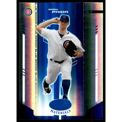 2004 Leaf Certified Materials Mirror Blue #133 Mark Prior