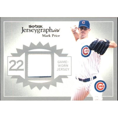 2004 SkyBox Autographics Jerseygraphics Silver #MP2 Mark Prior