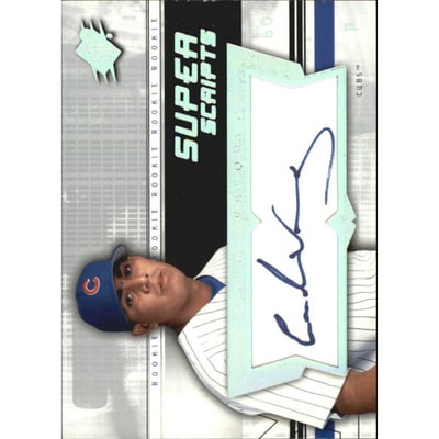 2004 SPx SuperScripts Rookies #CV Carlos Vasquez
