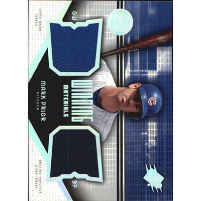 2004 SPx Winning Materials Dual Jersey #MP Mark Prior