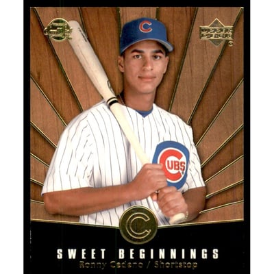 2004 Sweet Spot Wood #160 Ronny Cedeno SB