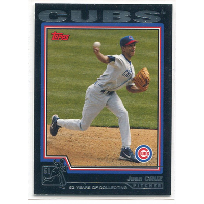 2004 Topps Black #107 Juan Cruz