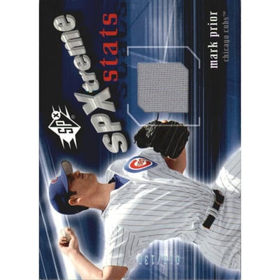2005 SPx SPxtreme Stats Jersey #MP Mark Prior