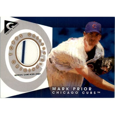 2005 Topps Gallery Originals Relics #MPR Mark Prior Jsy
