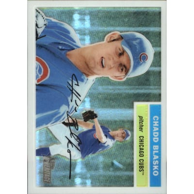 2005 Topps Heritage Chrome Refractors #THC78 Chadd Blasko