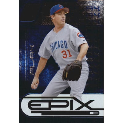 2005 Zenith Epix Blue Play #19 Greg Maddux