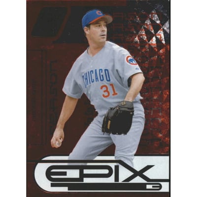 2005 Zenith Epix Orange Season #19 Greg Maddux