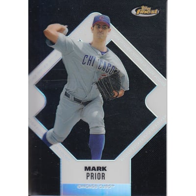 2006 Finest Refractors Black #7 Mark Prior