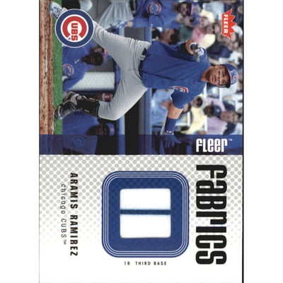 2006 Fleer Fabrics #AR Aramis Ramirez Jsy